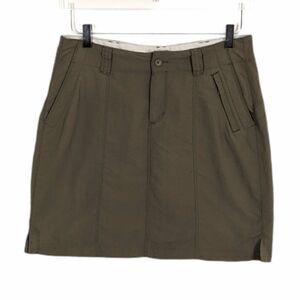 Royal Robbins Army Green Athletic Skirt Women's 6